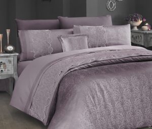 Постільна білизна First Choice V.I.P Satin Moonlight 200 х 220 см Hilary Lilaс