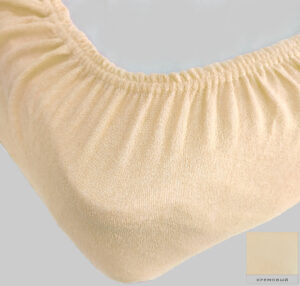 Простирадло Kayra 140 x 200 см махрове на гумці