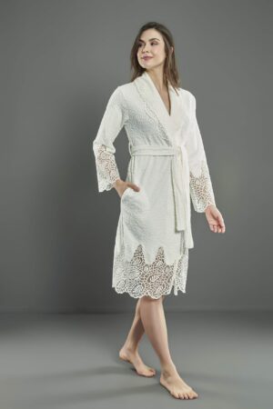 Жіночий трикотажний халат Nusa