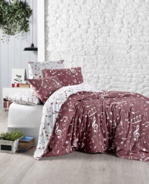 Постільна білизна First Choice - Major Dark Red ранфорс