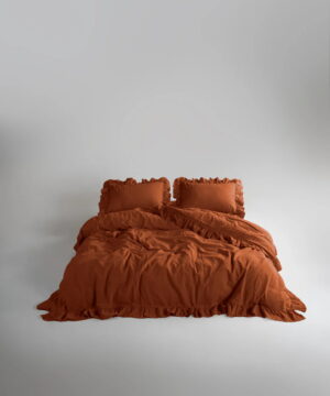 Постільна білизна Limasso Stonewashed Exclusive Ranforse 200 х 220 см Automne