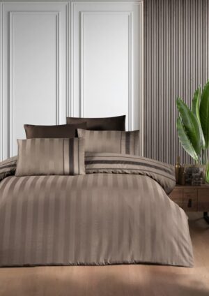 Постільна білизна First Choice Deluxe Satin Artwel Mink зробіть свій сон комфортним