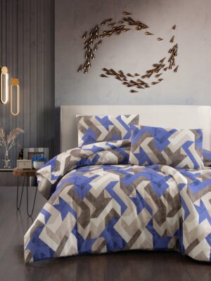 Постільна білизна ранфорс First Choice Homesko Rayce Beige стиль і комфорт у вашій спальні