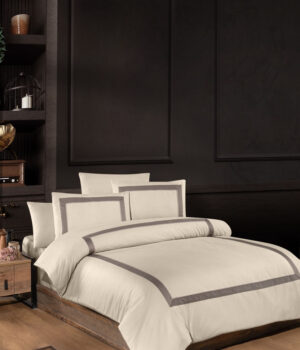 Постільна білизна з сатину First Choice Deluxe Belezza Cappuccino: розкіш в деталях