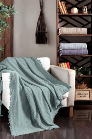 Вафельне простирадло First Choice Sole Turquoise найкращий вибір для комфорту