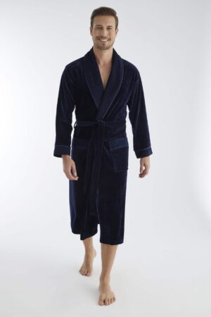 Велюровий халат Nusa для чоловіків: стильний та функціональний дизайн