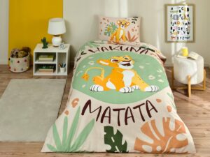 Дитячий комплект постільної білизни від TAC Lion King Jungle – чарівна колекція Disney