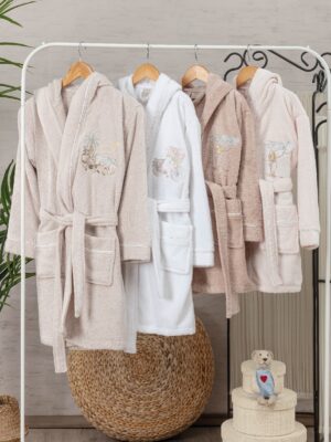 Махровий халат Pupilla Jane для дівчинки 6–8 років