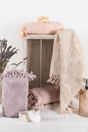 Набір махрових рушників Pupilla Eliz 100% бавовна 550 г/м² 4 шт. (50х90, 70х140 см)